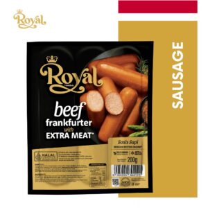 Royal Beef Frankfurter Sausage 500 gram