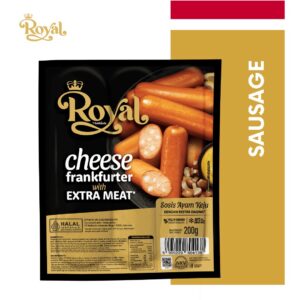 Royal Cheese Frankfurter Sausage 500 gram